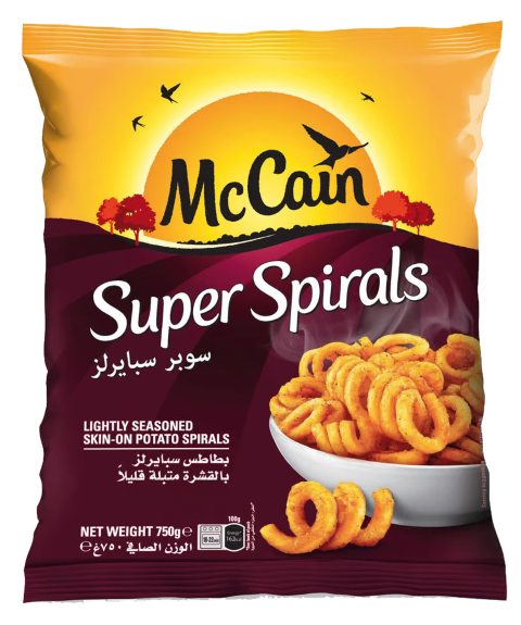 Mccain Super Spirals Potatoes