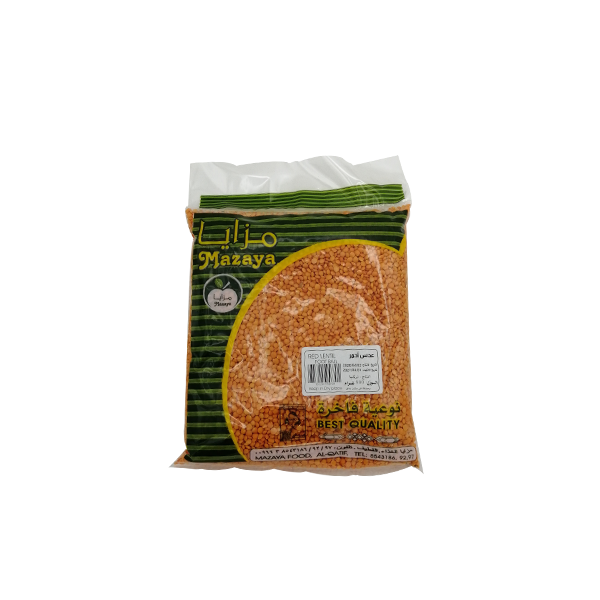MAZAYA GARDENS FOOTBALL RED LENTIL KG