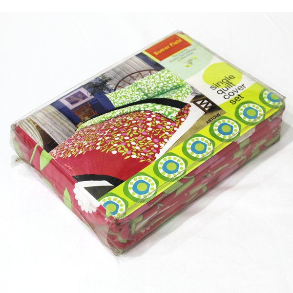 Somer Fld Quilt Covr Sngl 3Pcs