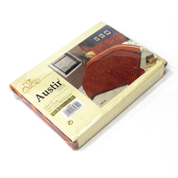 Austir 3P Full Bed Sheet Set