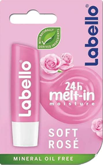 Labello Lip Care Rose 4.8G