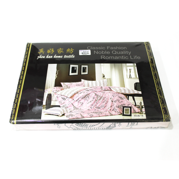 Lc 4Pcs Bed Sheet # 286
