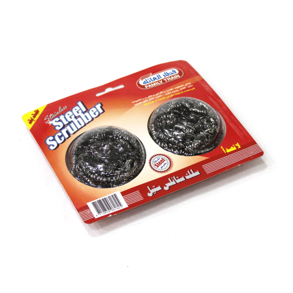 Family Train S/S Scrbber 2Pcs