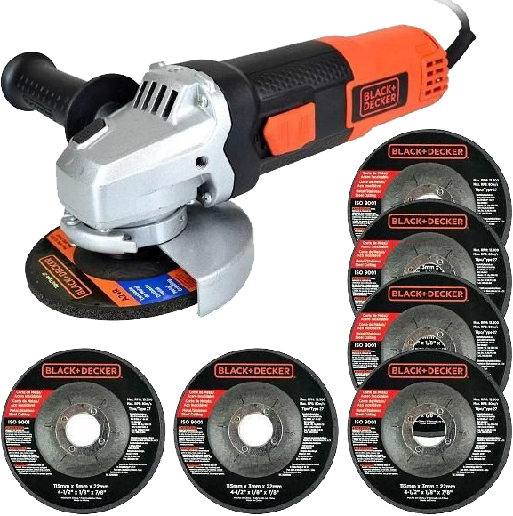 Black+Decker Angle Grinder