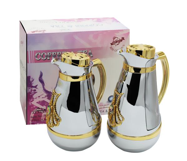 2Pcs Vacuum Flask Set Plg-2-Dt