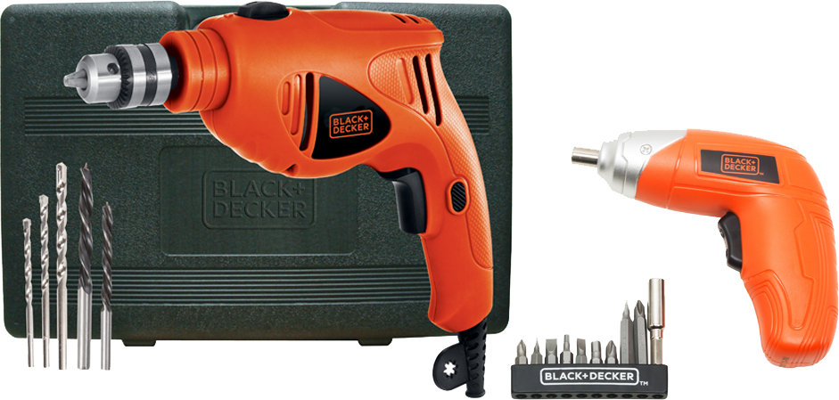 Black+Decker Drill 500W+3.6V N