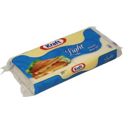 Kraft Light 20 Slices Cheese