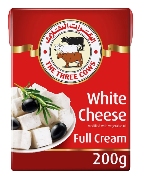 3 Cow Feta Cheese Red 200G