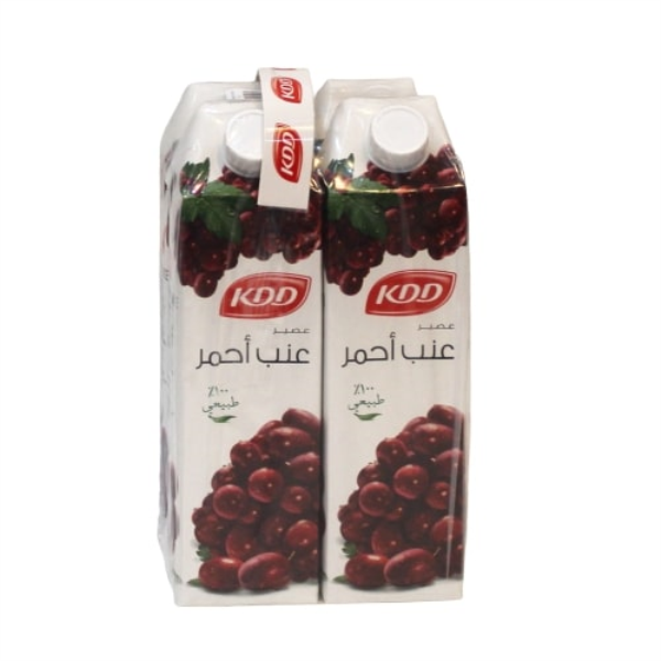 Kdd Red Grape Juice 1X1L
