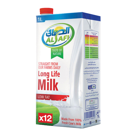 Al Safi Uht Milk Low F 1X1Lt