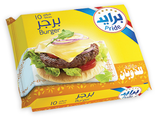 Pride Burger Melts Cheese 200G