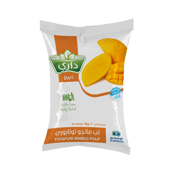 Dari Totapuri Mango Pulp 1Kg