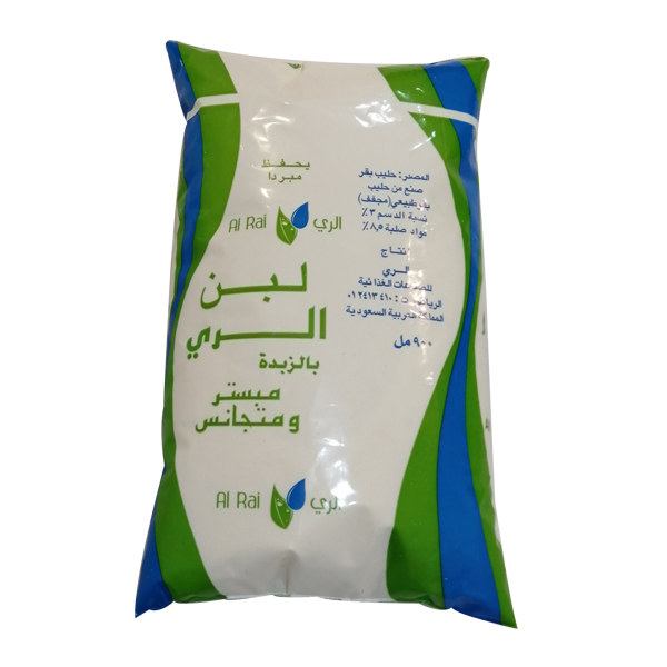 Al Rai Laban Poly Bag 900Ml