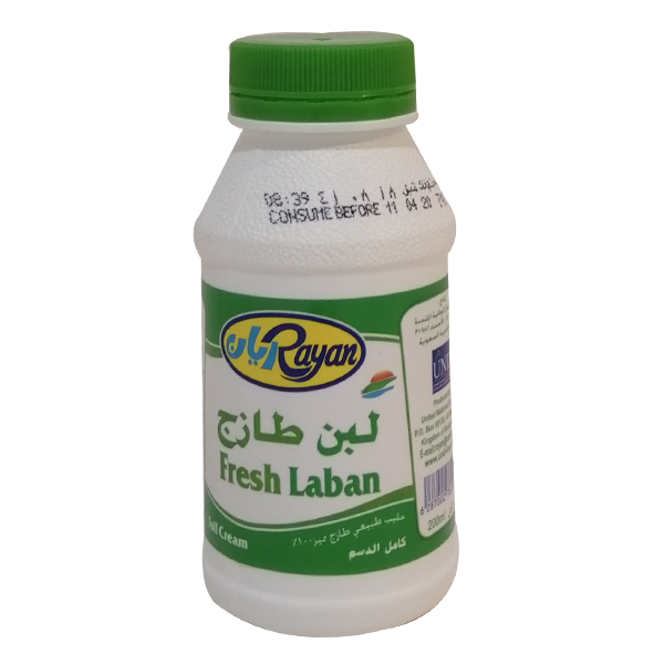 Rayan Frsh Laban 200Ml Bt 1030