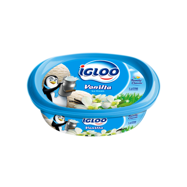 Igloo Vanilla Tub 1X1Ltr