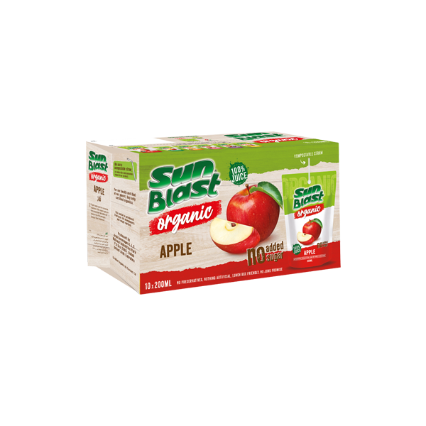 Sun Blast Org Aple Juice 200Ml