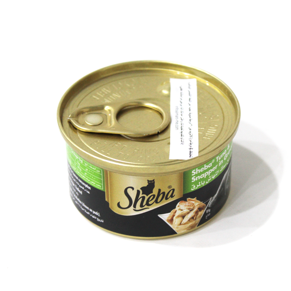 Sheba Cat Fd Tuna Wht Meat 85G