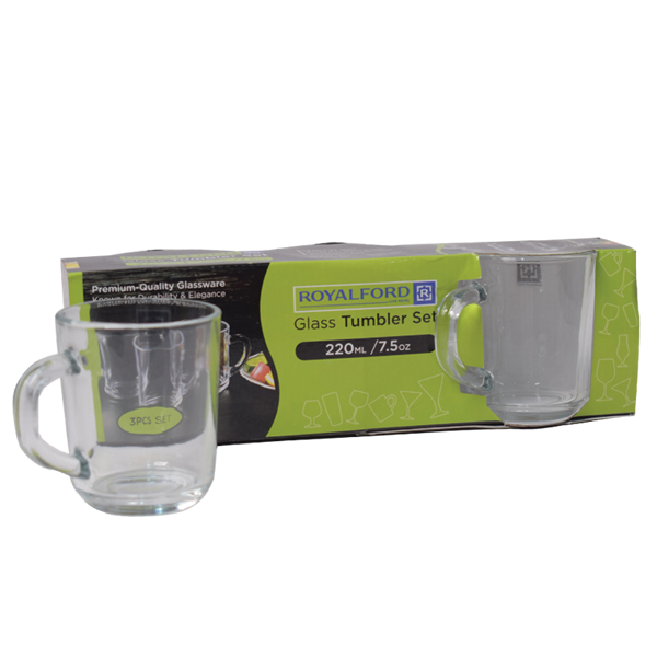 Royalford 3Pcs Mug Set Rf2752