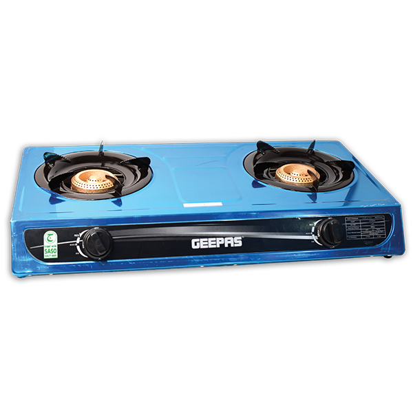 Geepas 2Burner S/S Gas Stove #