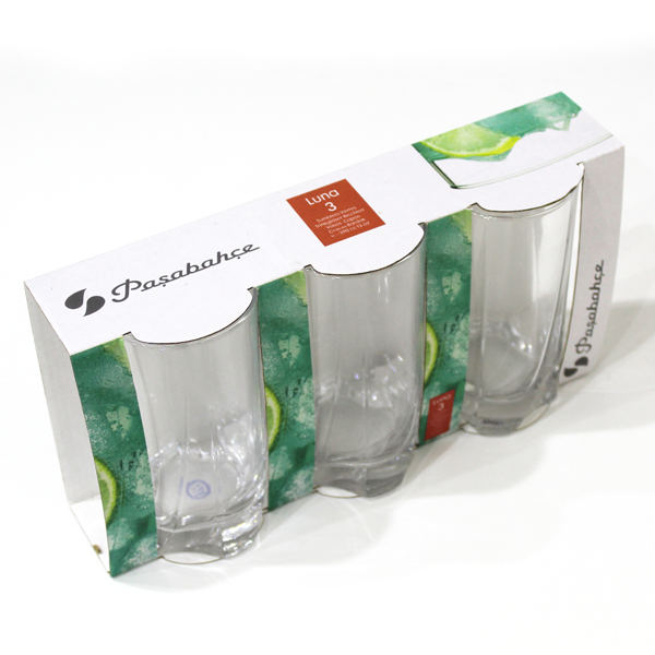 Luna 3Pcs Glass Set #42358