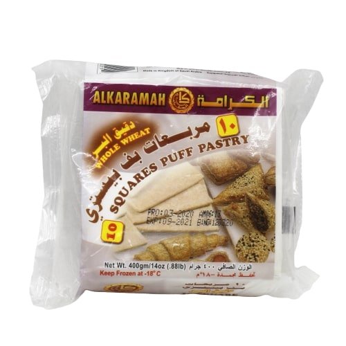 Karamah 10Puff Pastry W/W 400G