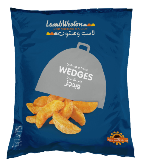 Lambweston Potato Wedges 2.5Kg